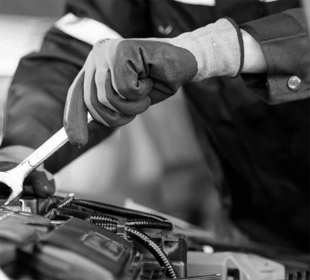 自動車整備スパナ右